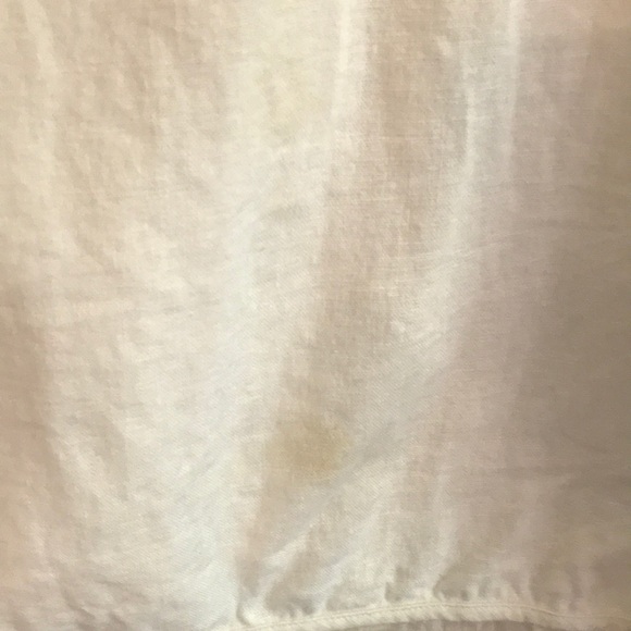 Loeffler Randall white linen tank size 2 - Picture 3 of 4